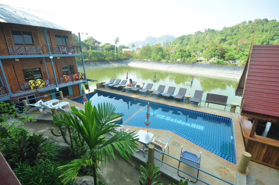 Hotel Golden Hill Bungalows Krabi town Exteriér fotografie